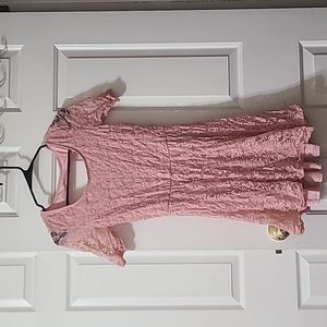 ByxBy pink lace dress
